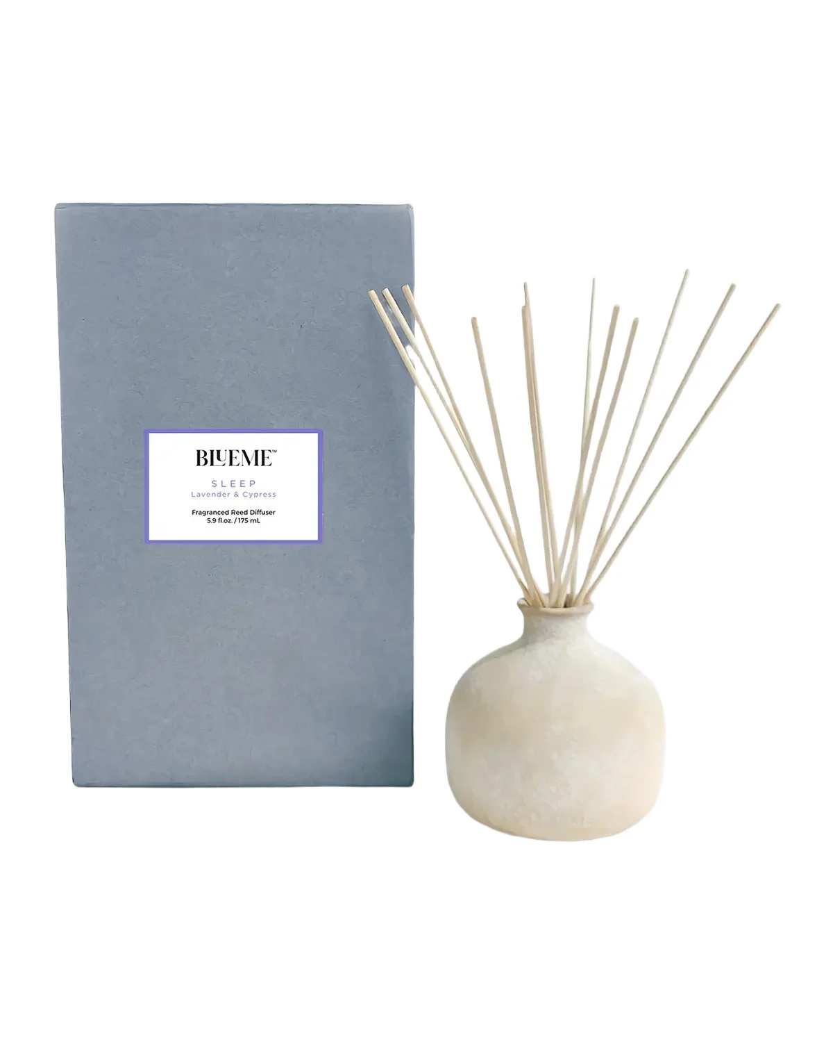 Blueme Sleep Small Fragrance Reed Diffuser - Lavender & Cypress