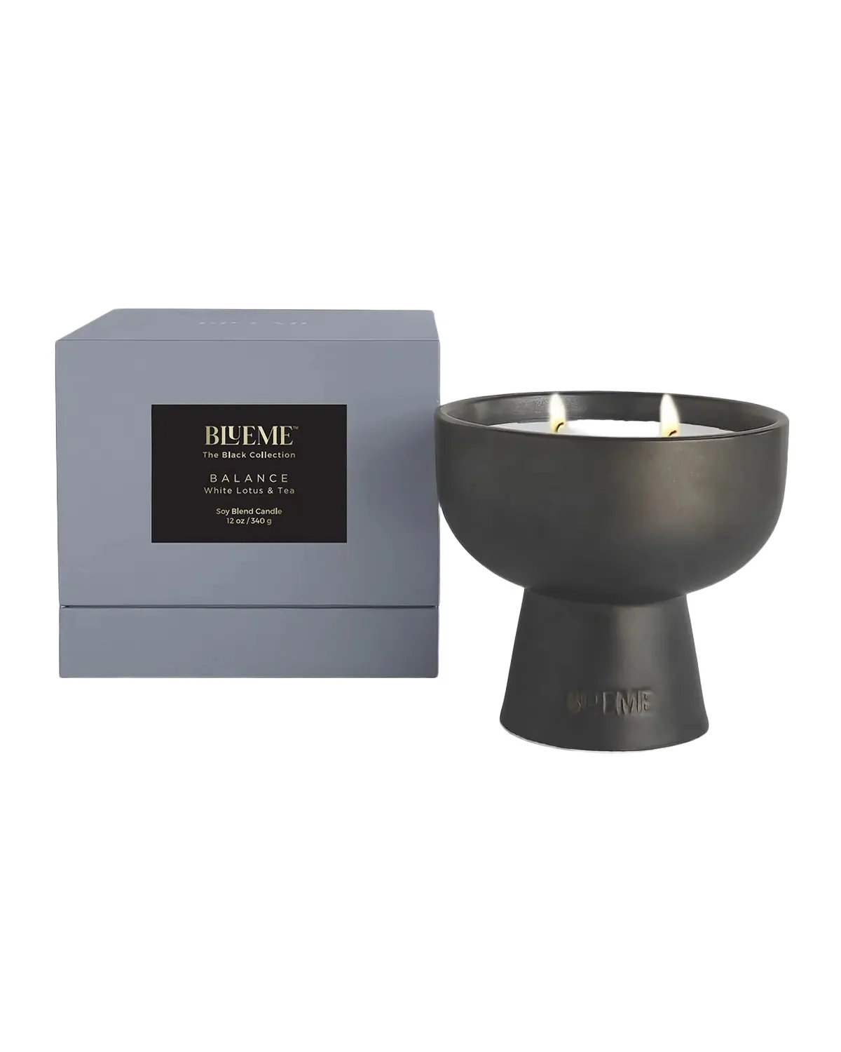 Blueme BLK Balance Medium Candle - White Lotus & Tea