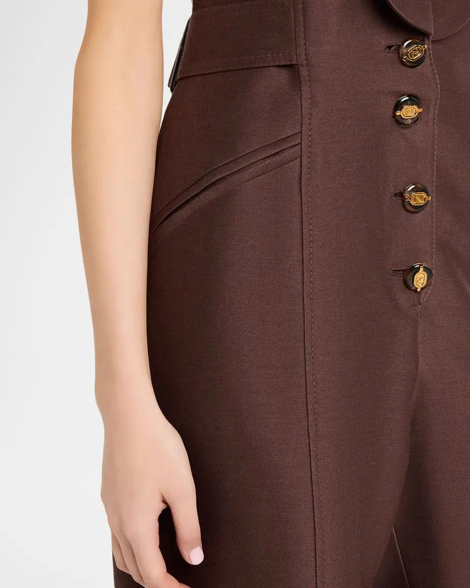 Zimmermann Alchemy Wide-Leg Tuxedo Jumpsuit | Thumbnail 5