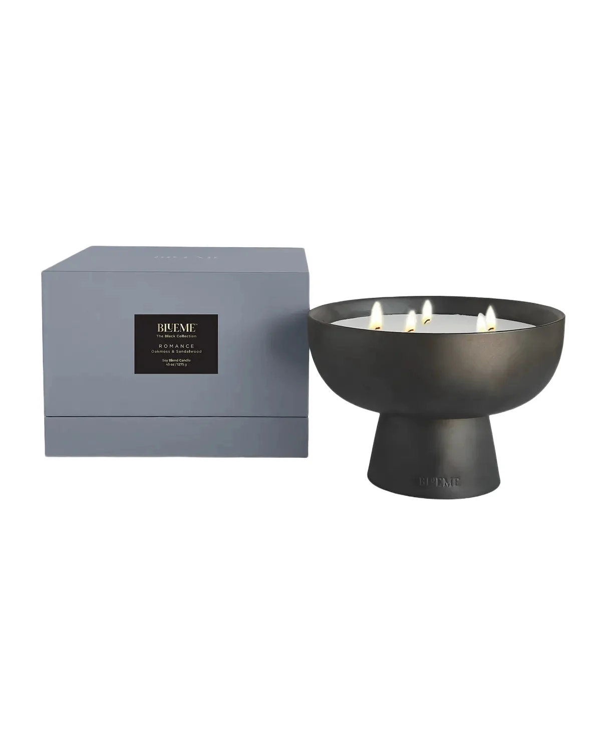 Blueme BLK Romance Giant Candle - Oakmoss & Sandalwood