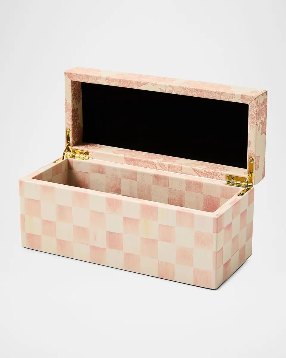 MacKenzie-Childs Rosy English Garden Faux Leather Box | Thumbnail 2 MacKenzie-Childs Rosy English Garden Faux Leather Box | Thumbnail 2