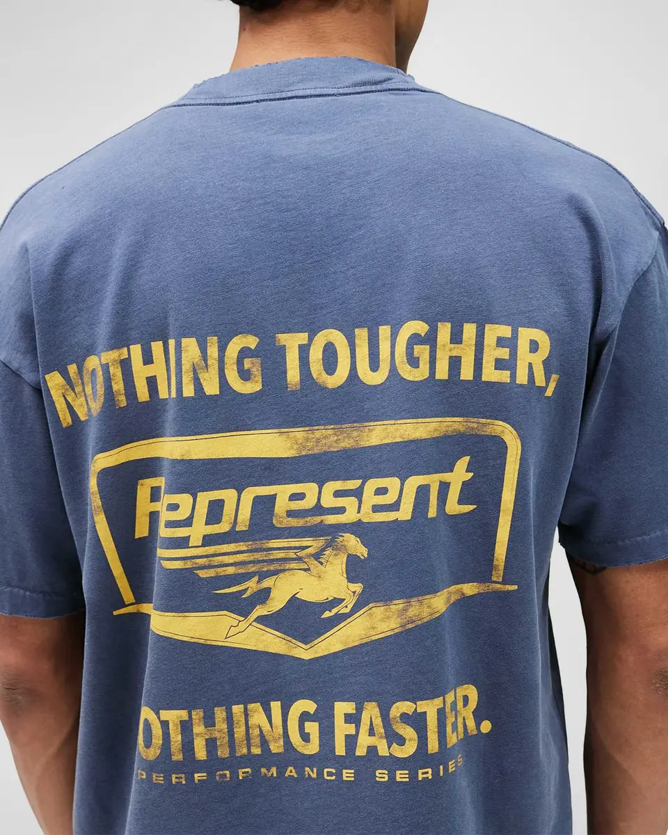Represent Men's Nothing Faster Cotton T-Shirt | Thumbnail 4 Represent Men's Nothing Faster Cotton T-Shirt | Thumbnail 4