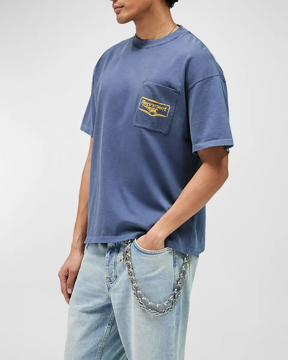 Represent Men's Nothing Faster Cotton T-Shirt | Thumbnail 6 Represent Men's Nothing Faster Cotton T-Shirt | Thumbnail 6