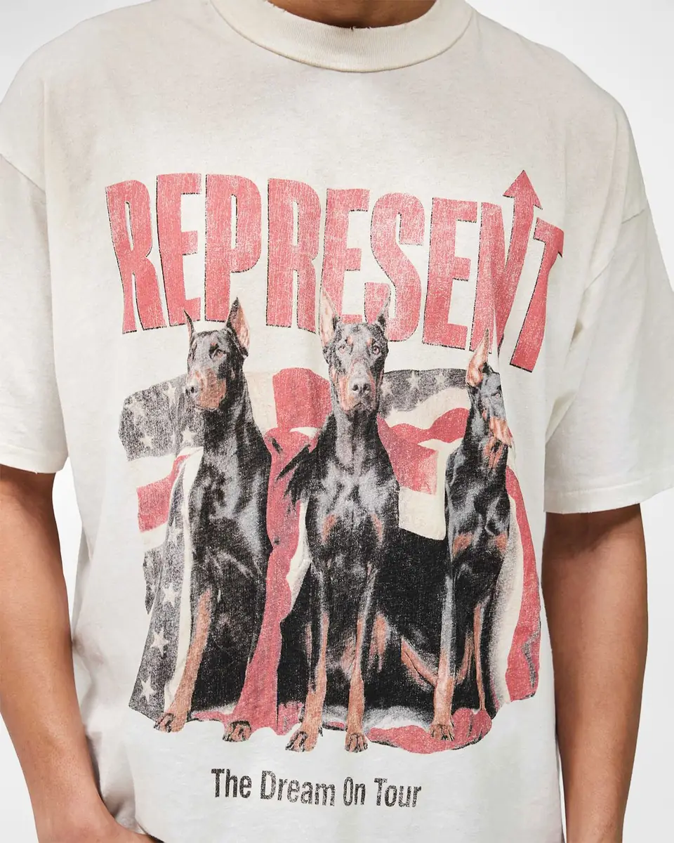 Represent Men's Dream On Tour Cotton and Hemp T-Shirt | Thumbnail 5 Represent Men's Dream On Tour Cotton and Hemp T-Shirt | Thumbnail 5