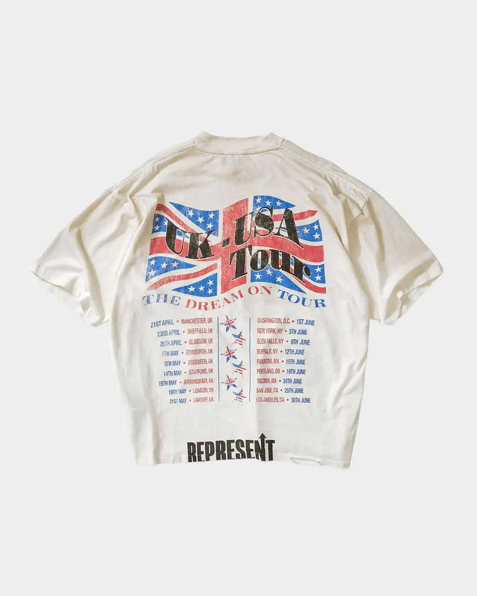 Represent Men's Dream On Tour Cotton and Hemp T-Shirt | Thumbnail 6 Represent Men's Dream On Tour Cotton and Hemp T-Shirt | Thumbnail 6
