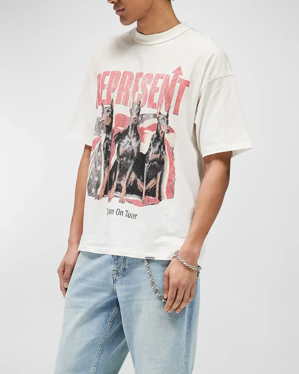 Represent Men's Dream On Tour Cotton and Hemp T-Shirt | Thumbnail 7 Represent Men's Dream On Tour Cotton and Hemp T-Shirt | Thumbnail 7