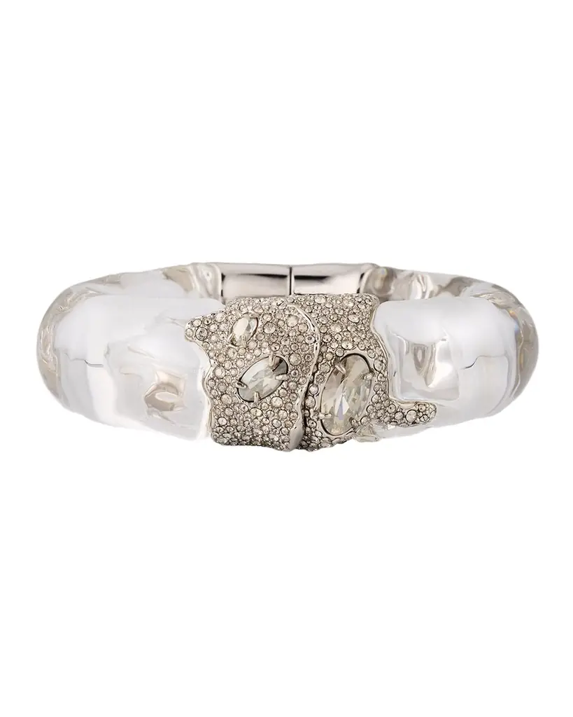 Alexis Bittar Silverlake Lucite Hinge Bracelet | Image 1 Alexis Bittar Silverlake Lucite Hinge Bracelet | Image 1