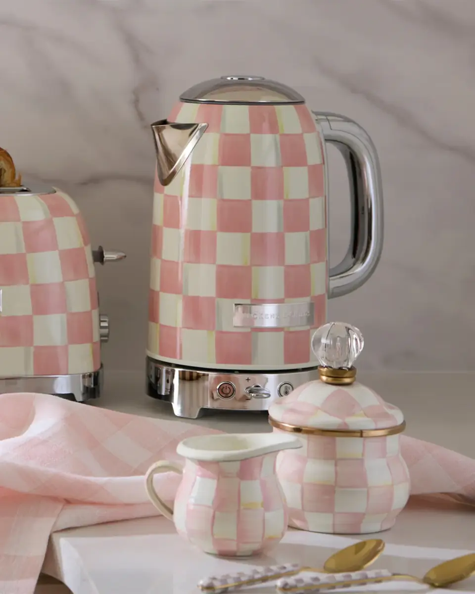 MacKenzie-Childs Violet Check Creamer, 14 oz. | Thumbnail 4 MacKenzie-Childs Violet Check Creamer, 14 oz. | Thumbnail 4