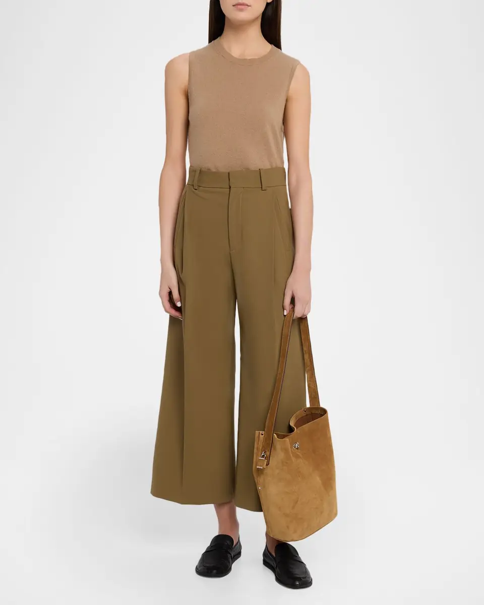 Tory Burch Turn-Lock Suede Bucket Bag | Thumbnail 5 Tory Burch Turn-Lock Suede Bucket Bag | Thumbnail 5