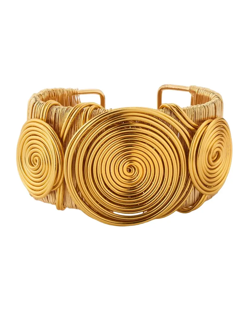 Spiral Wire Cuff Bracelet Spiral Wire Cuff Bracelet