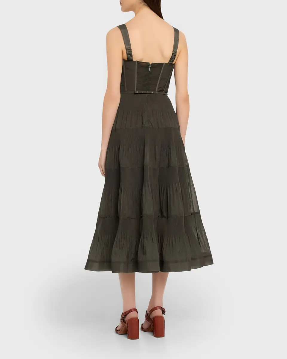 Zimmermann Alchemy Button Mini Dress | Thumbnail 3 Zimmermann Alchemy Button Mini Dress | Thumbnail 3
