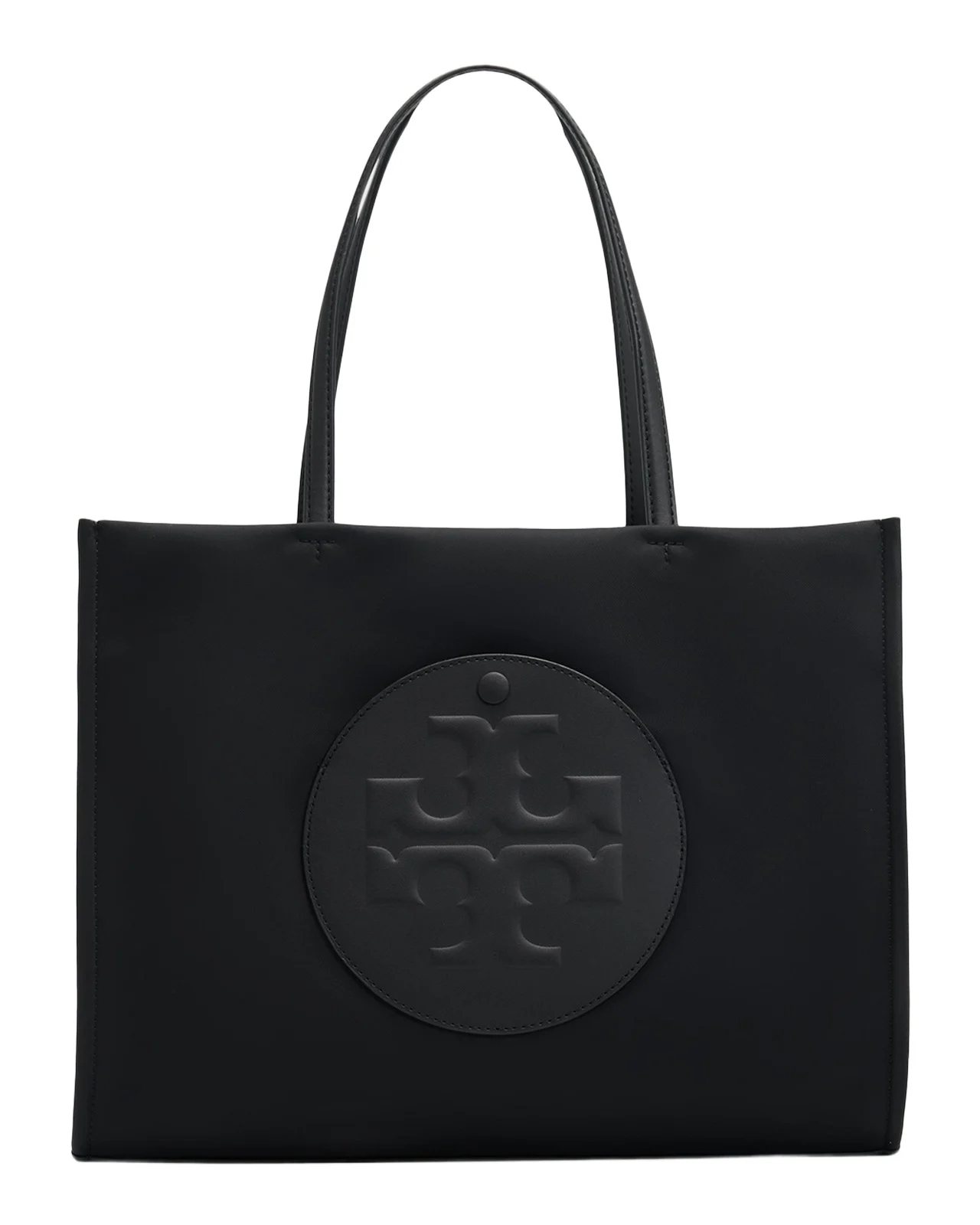 Tory Burch Ella Small Logo Patch Nylon Tote Bag