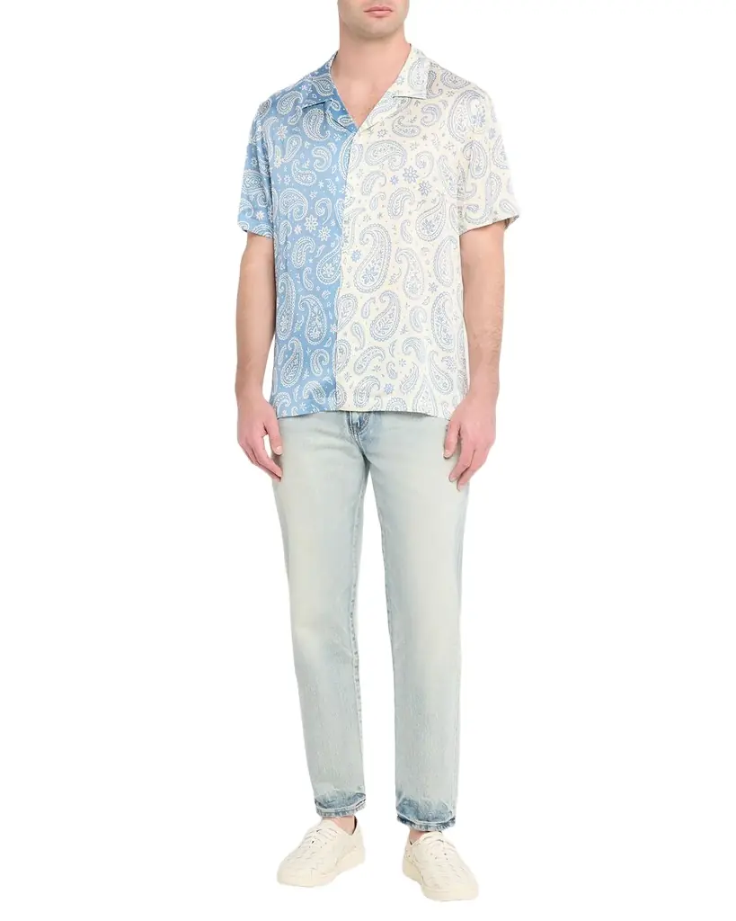 Monfrère Men's Bond Viscose Button-Down Shirt | Image 1 Monfrère Men's Bond Viscose Button-Down Shirt | Image 1