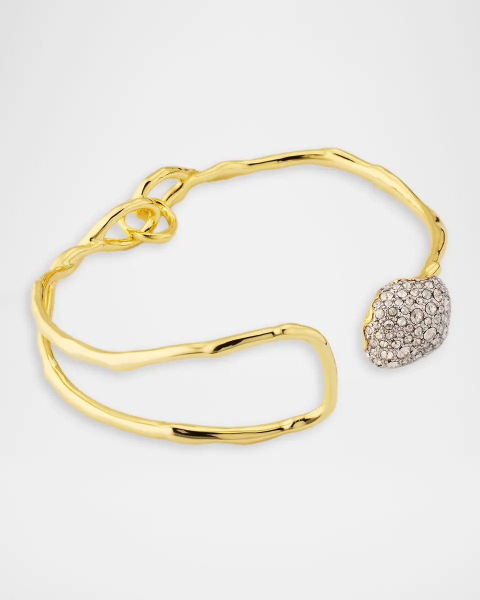 Alexis Bittar Solanales Crystal Pebble Clasp Bracelet | Thumbnail 4 Alexis Bittar Solanales Crystal Pebble Clasp Bracelet | Thumbnail 4