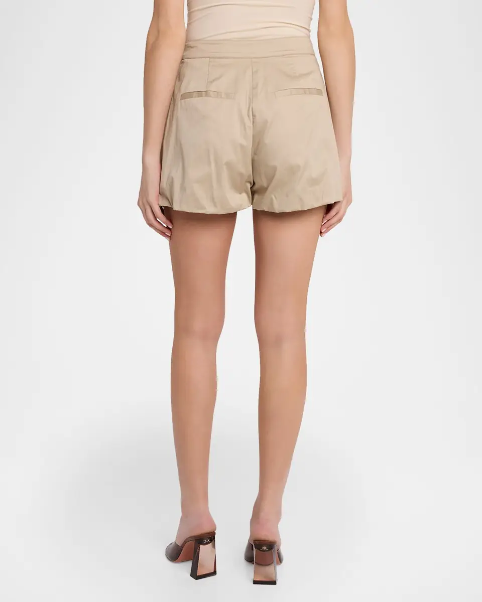 Generation Love Oria Cotton Sateen Bubble Shorts | Thumbnail 3 Generation Love Oria Cotton Sateen Bubble Shorts | Thumbnail 3