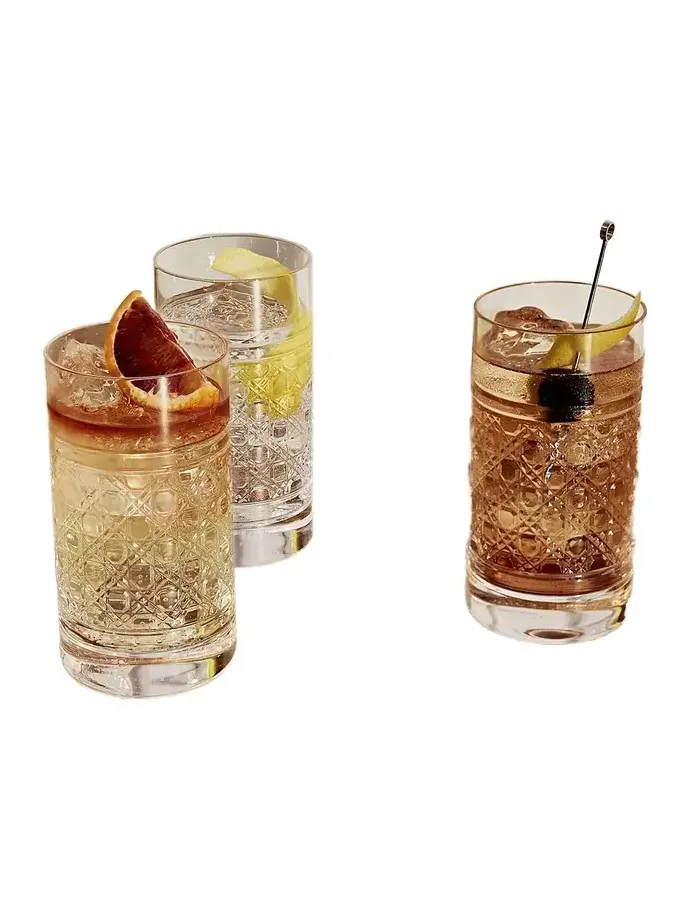 Waterford Crystal Opulence 12 oz. Crystal Highball Glasses, Set of 2