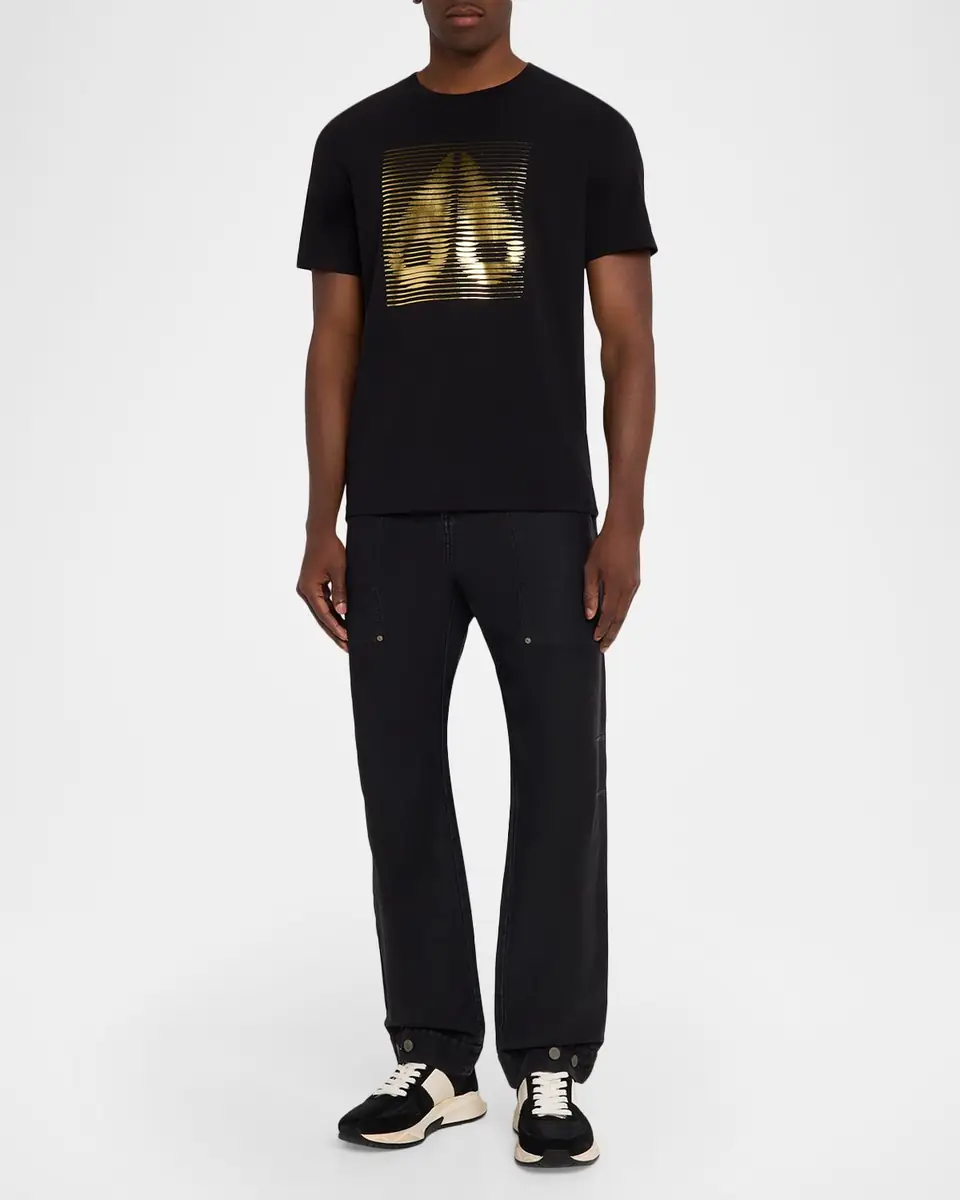 Moose Knuckles Men's Raydaze Cotton Logo T-Shirt | Thumbnail 2 Moose Knuckles Men's Raydaze Cotton Logo T-Shirt | Thumbnail 2