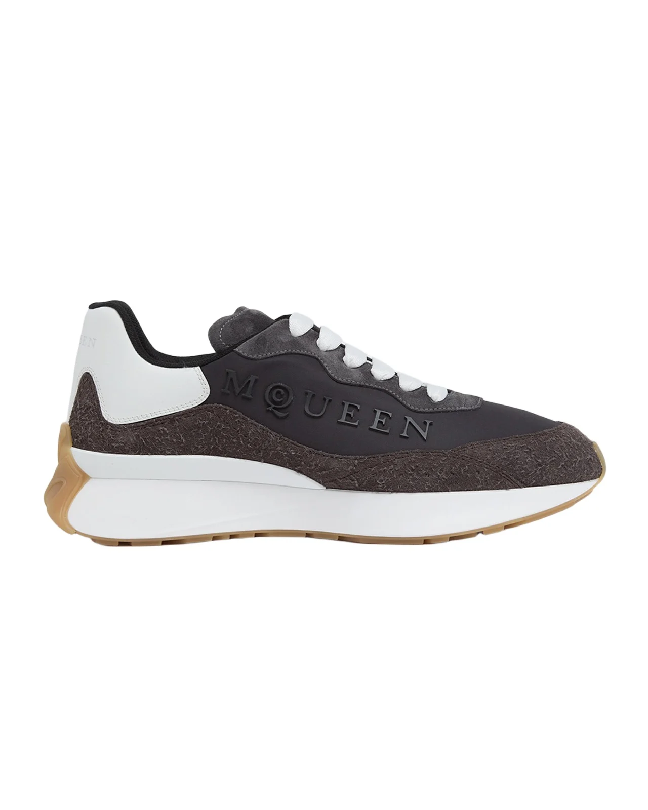 Men's Sprint Runner Calf Leather & Suede Low-Top Sneakers Men's Sprint Runner Calf Leather & Suede Low-Top Sneakers