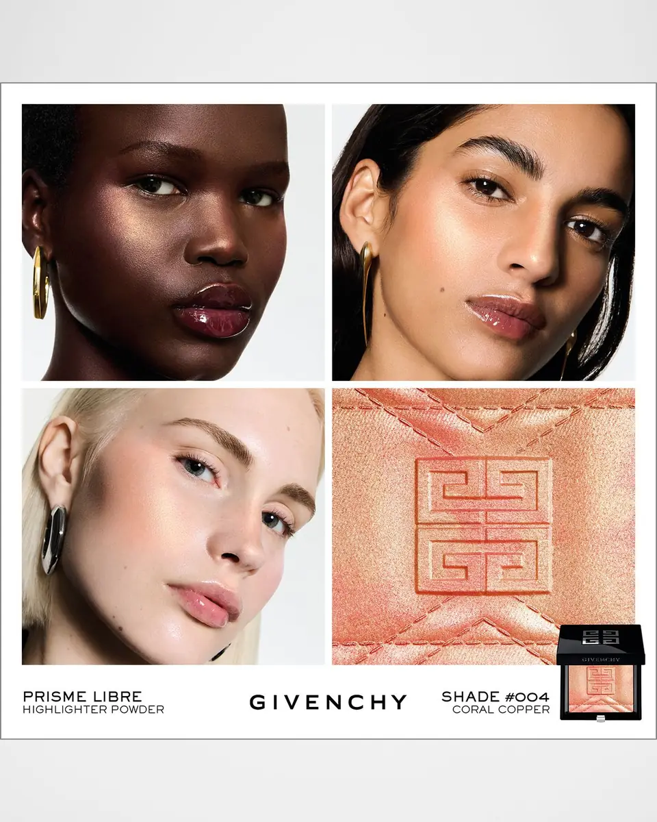 Givenchy Prisme Libre Strobing & Illuminating Highlighter Powder - Coral Copper | Thumbnail 2 Givenchy Prisme Libre Strobing & Illuminating Highlighter Powder - Coral Copper | Thumbnail 2
