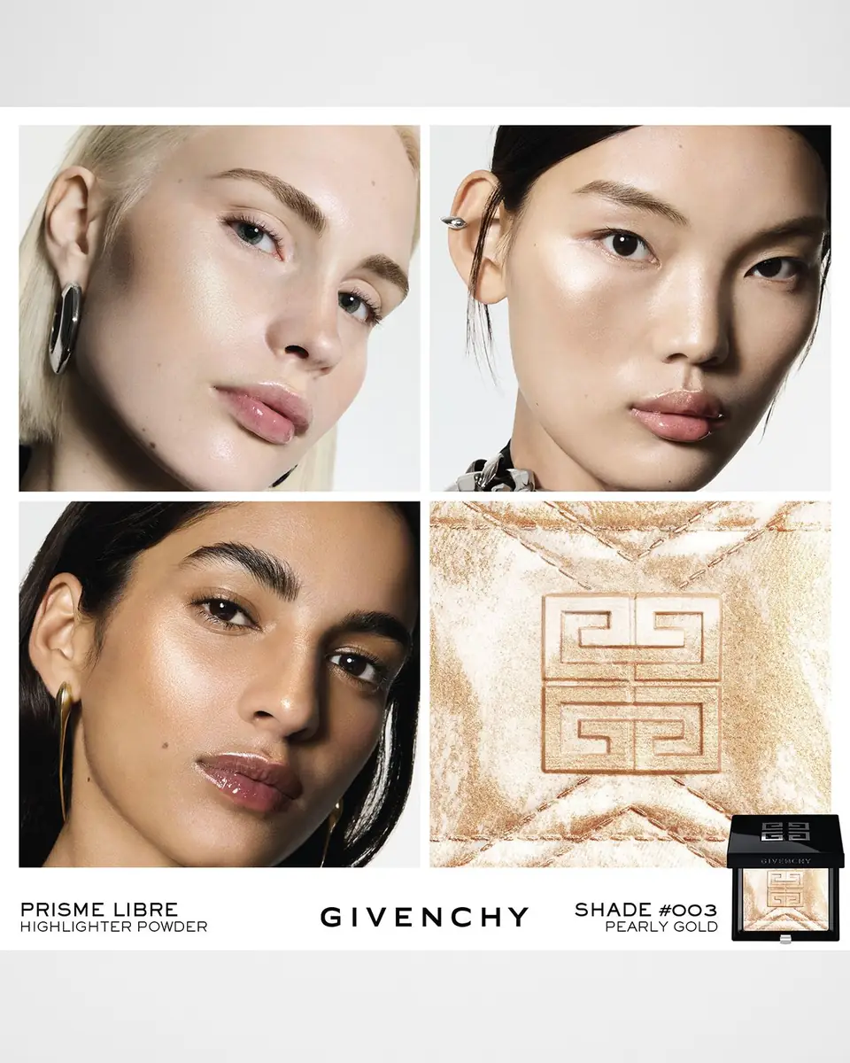 Givenchy Prisme Libre Strobing & Illuminating Highlighter Powder - Pearly Gold | Thumbnail 2 Givenchy Prisme Libre Strobing & Illuminating Highlighter Powder - Pearly Gold | Thumbnail 2