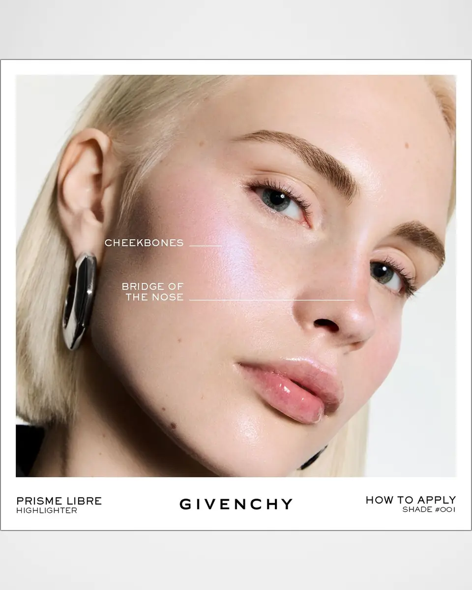 Givenchy Prisme Libre Strobing & Illuminating Highlighter Powder - Pearly Gold | Thumbnail 3 Givenchy Prisme Libre Strobing & Illuminating Highlighter Powder - Pearly Gold | Thumbnail 3