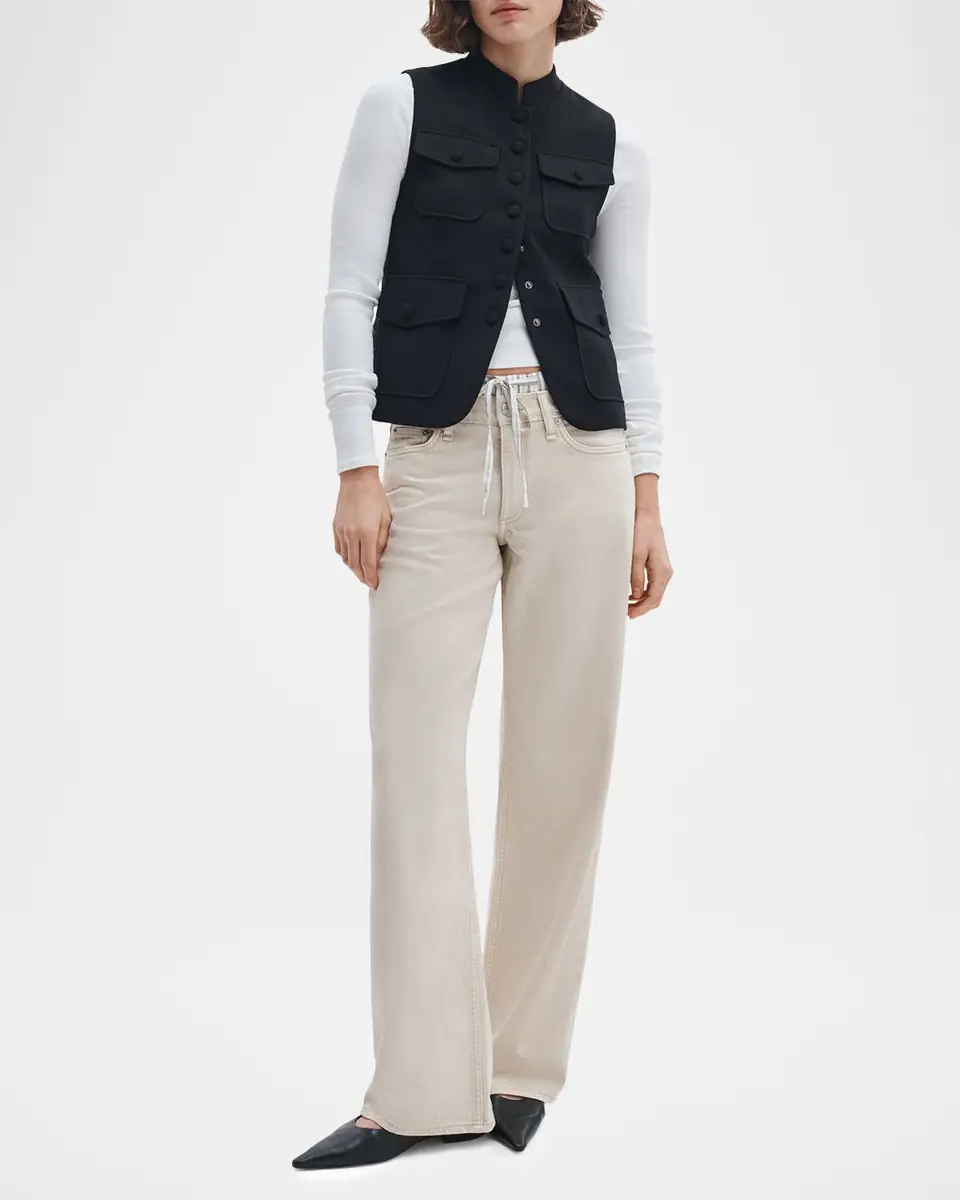 Rag & Bone Mercer Ponte Knit Vest | Thumbnail 2 Rag & Bone Mercer Ponte Knit Vest | Thumbnail 2