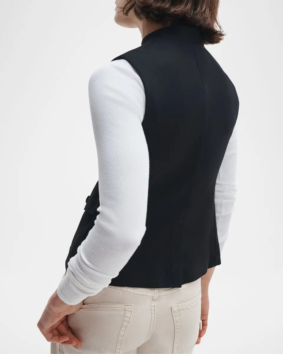Rag & Bone Mercer Ponte Knit Vest | Thumbnail 3 Rag & Bone Mercer Ponte Knit Vest | Thumbnail 3