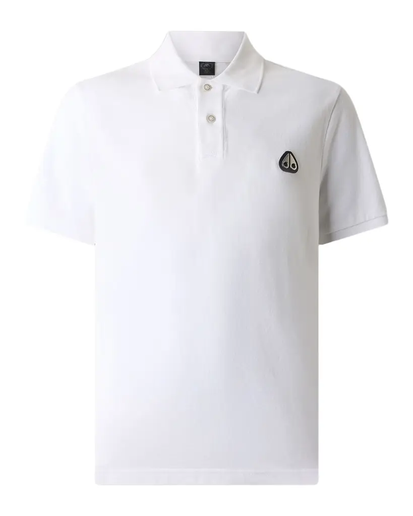 Moose Knuckles Men's Everett Cotton Pique Polo Shirt