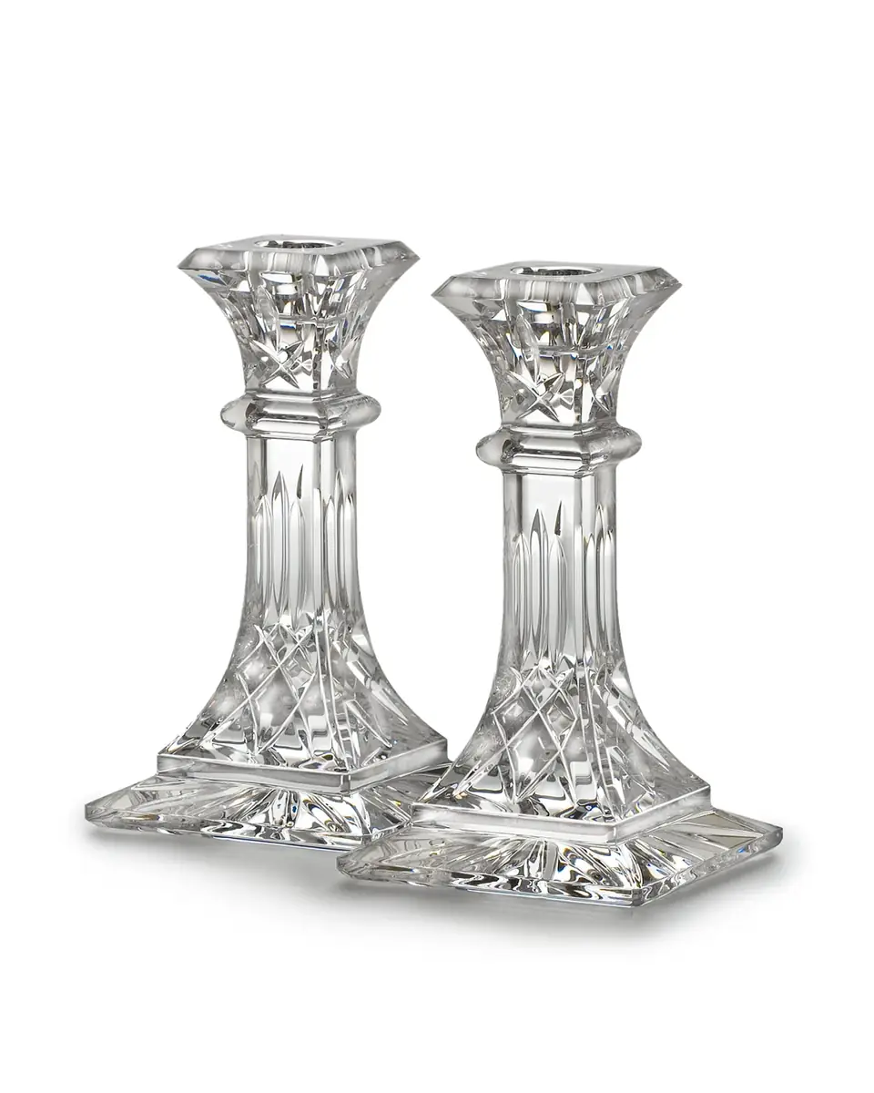 Waterford Crystal Medium Lismore Candlestick, Set of 2 | Thumbnail 2