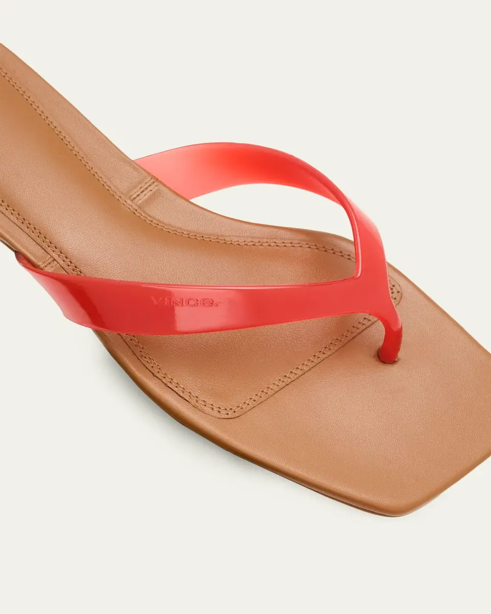 Vince San Juan Jelly Flat Thong Sandals | Thumbnail 5 Vince San Juan Jelly Flat Thong Sandals | Thumbnail 5