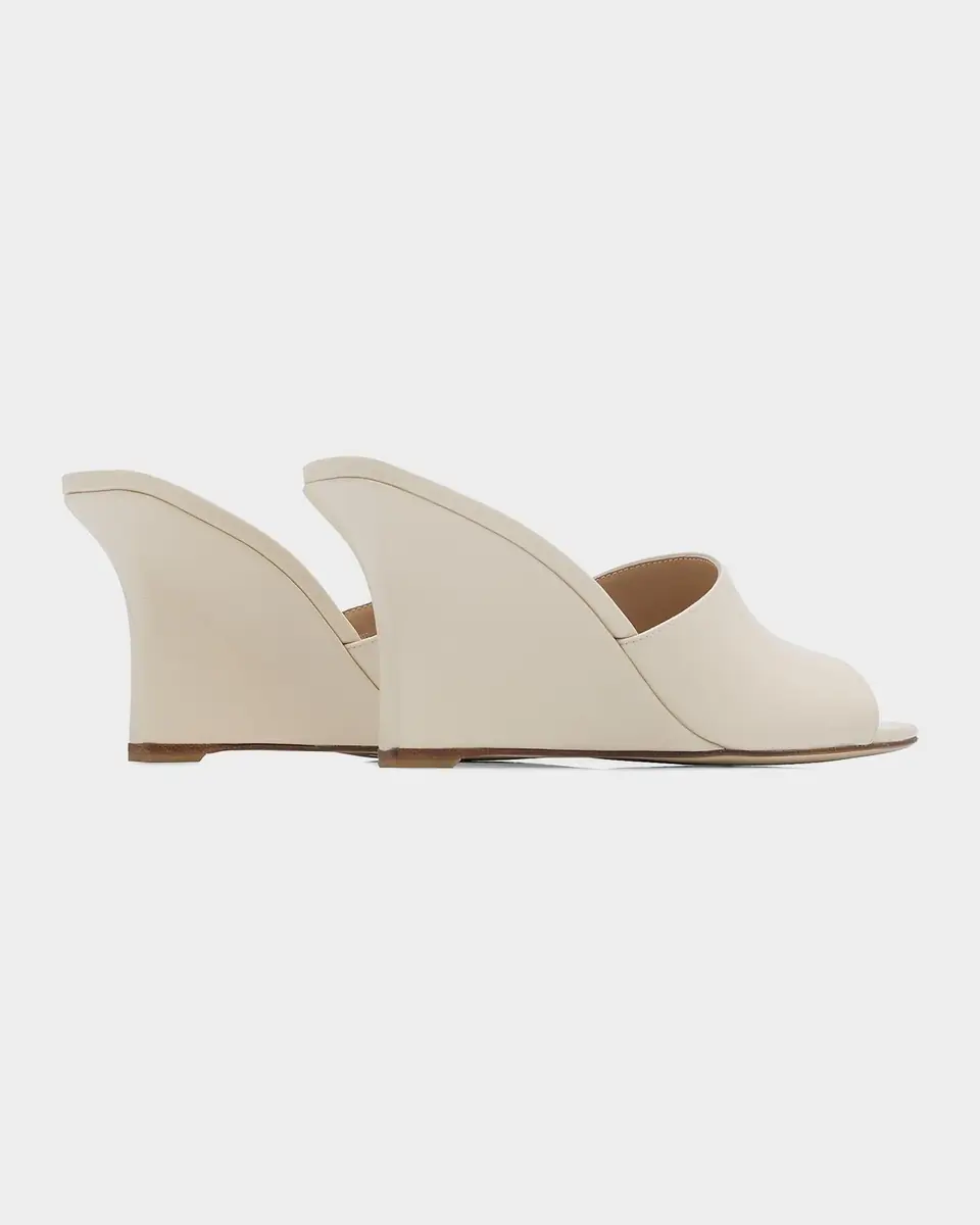 Stuart Weitzman 85mm Vinnie Patent Leather Wedge Mules | Thumbnail 7 Stuart Weitzman 85mm Vinnie Patent Leather Wedge Mules | Thumbnail 7