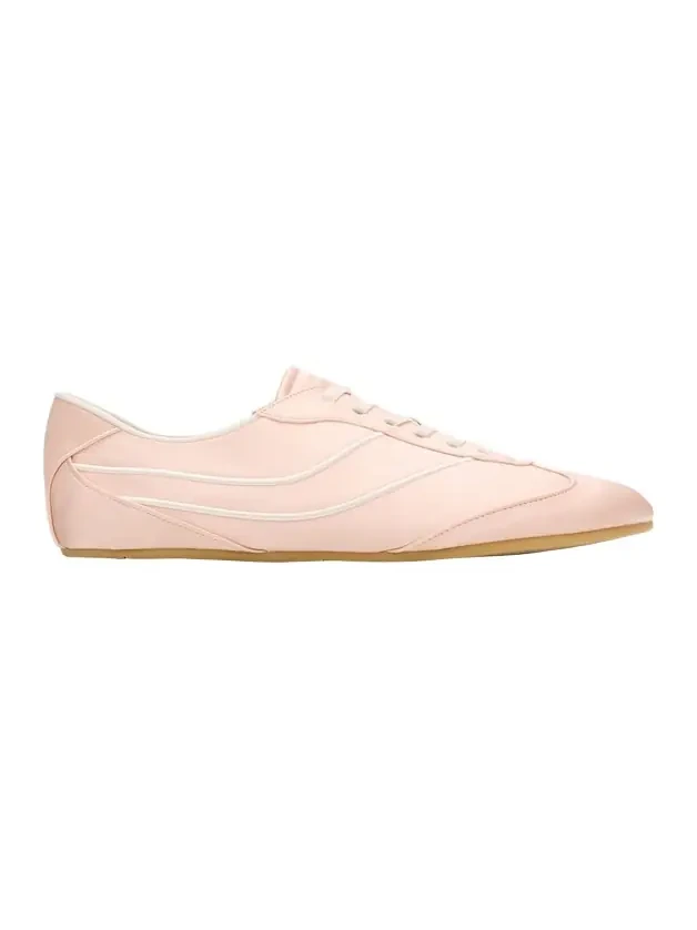 Sunset Satin Low-Top Trainers