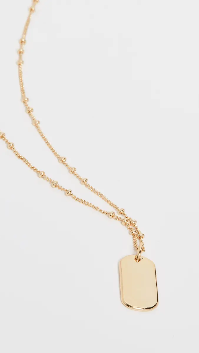 Gorjana Griffin Dog Tag Necklace | Thumbnail 2