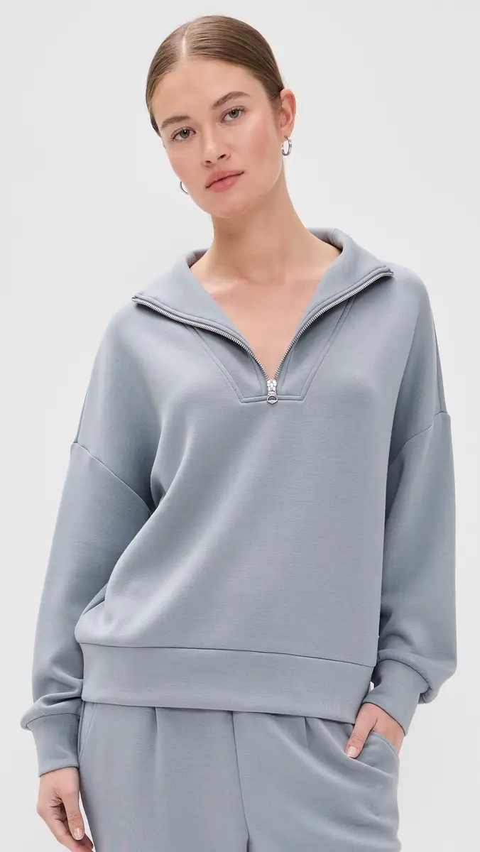 Varley Hawley Half Zip Sweatshirt | Thumbnail 2 Varley Hawley Half Zip Sweatshirt | Thumbnail 2