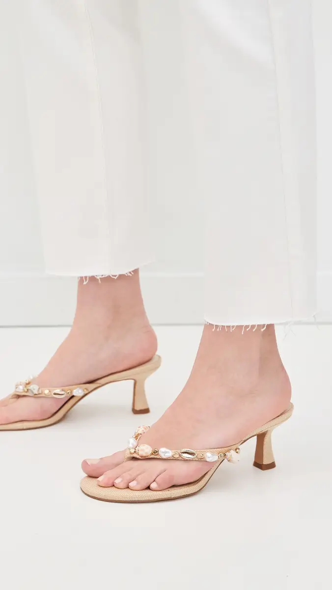 Dolce Vita Daksie Heeled Thong Sandals LT Natural Raffia | Thumbnail 3 Dolce Vita Daksie Heeled Thong Sandals LT Natural Raffia | Thumbnail 3