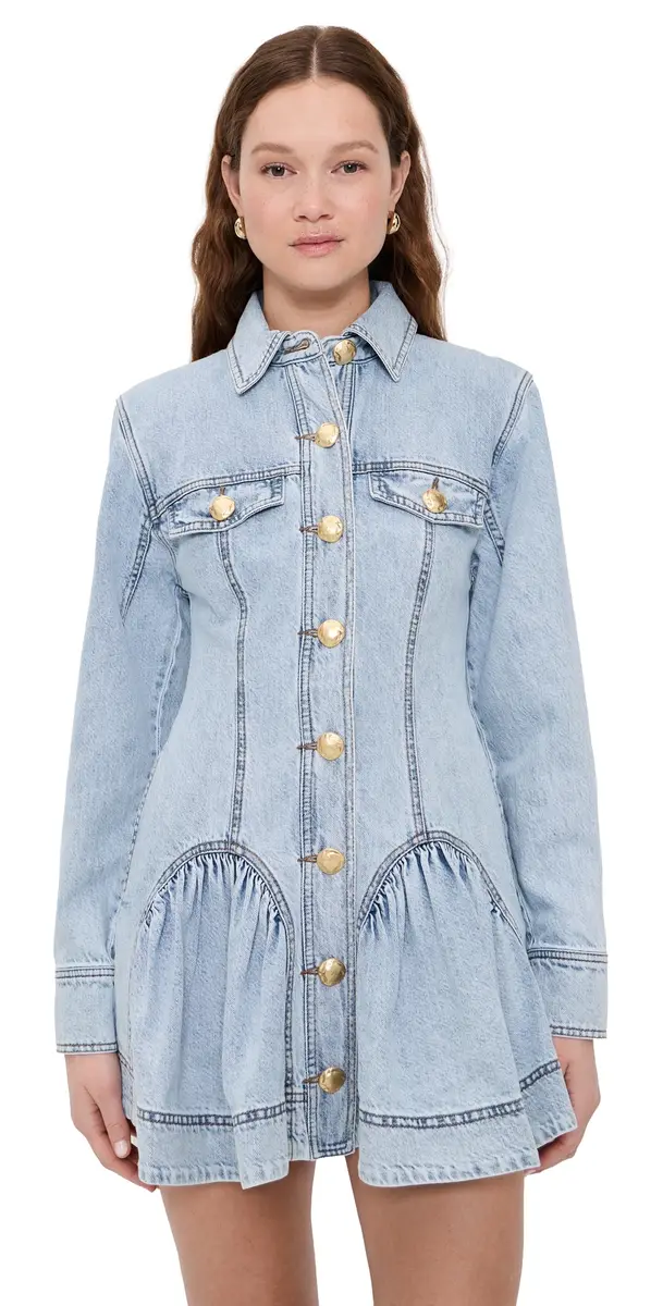 Noa Washed Denim Mini Dress Seasalt