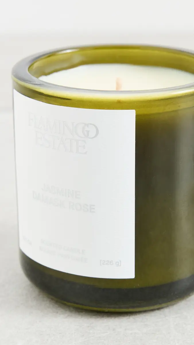 Flamingo Estate Night Blooming Jasmine and Rose Candle Green | Thumbnail 4 Flamingo Estate Night Blooming Jasmine and Rose Candle Green | Thumbnail 4