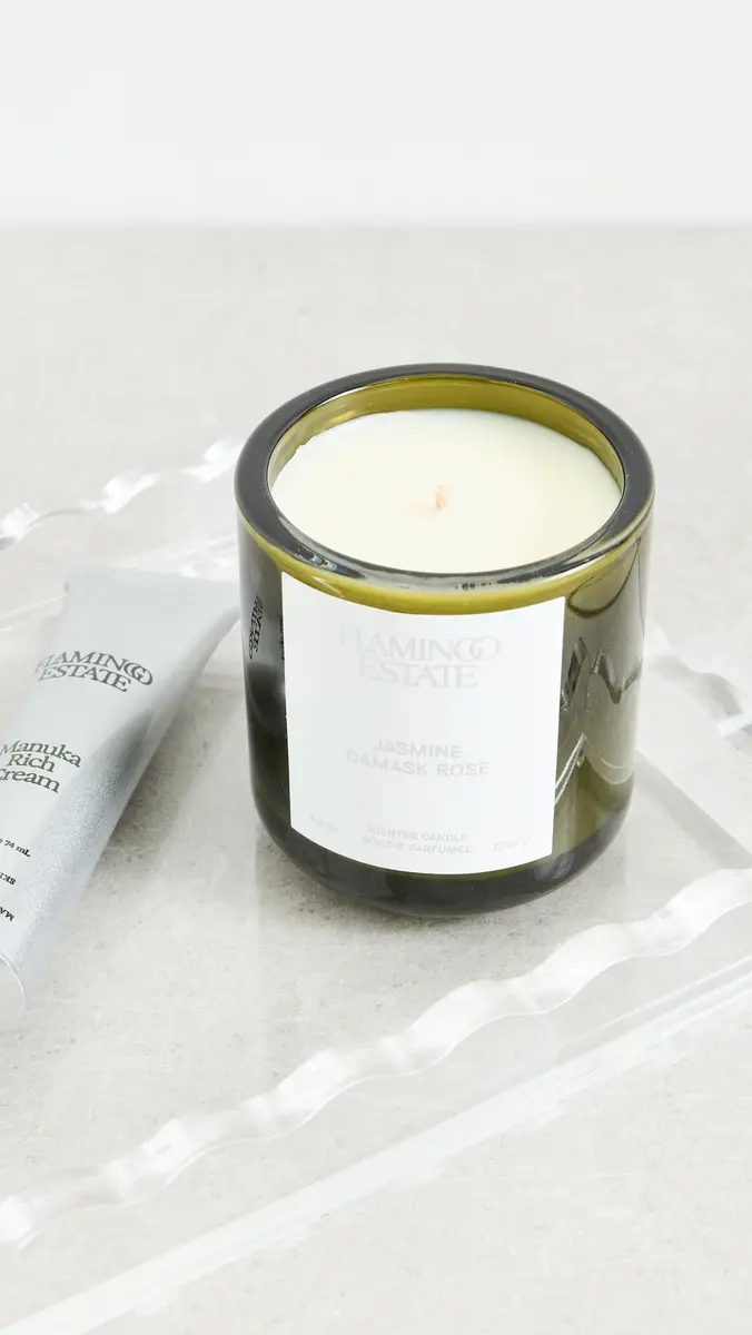 Flamingo Estate Night Blooming Jasmine and Rose Candle Green | Thumbnail 5 Flamingo Estate Night Blooming Jasmine and Rose Candle Green | Thumbnail 5