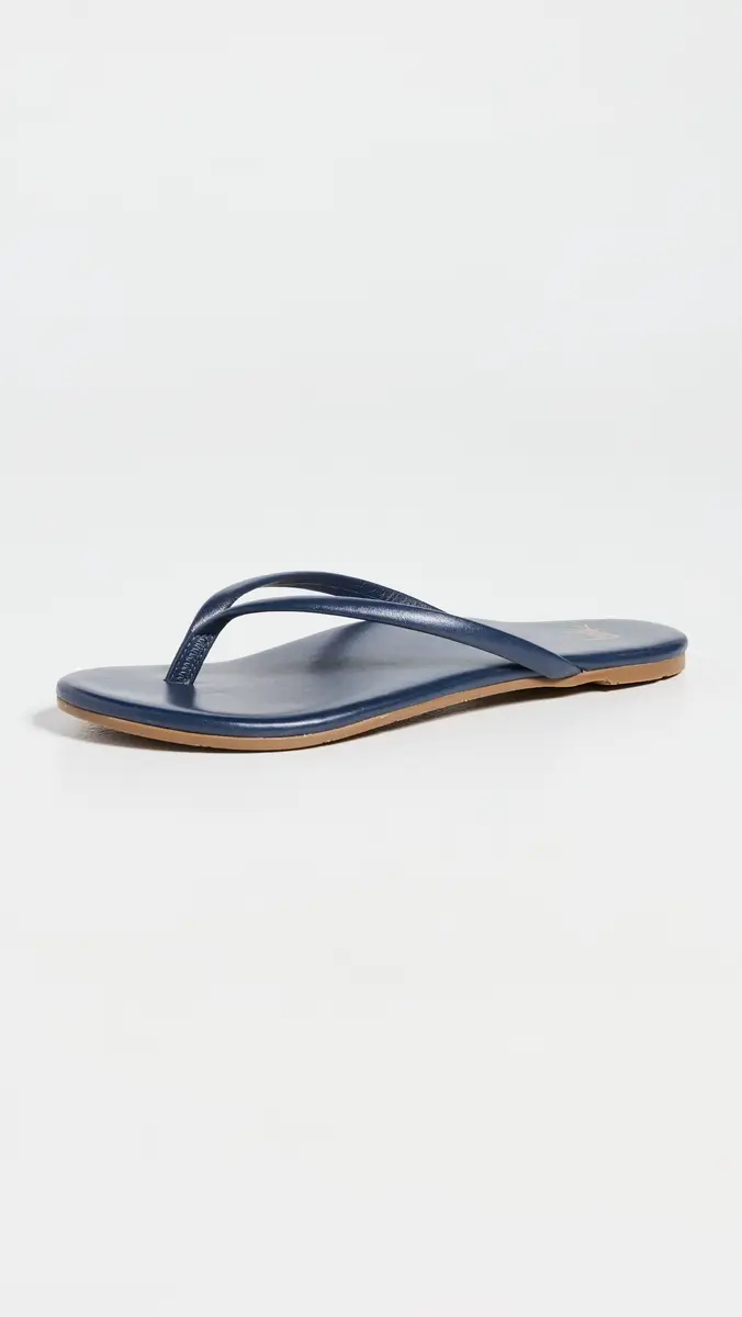 beek Sunbeam Flip Flops Navy | Thumbnail 2