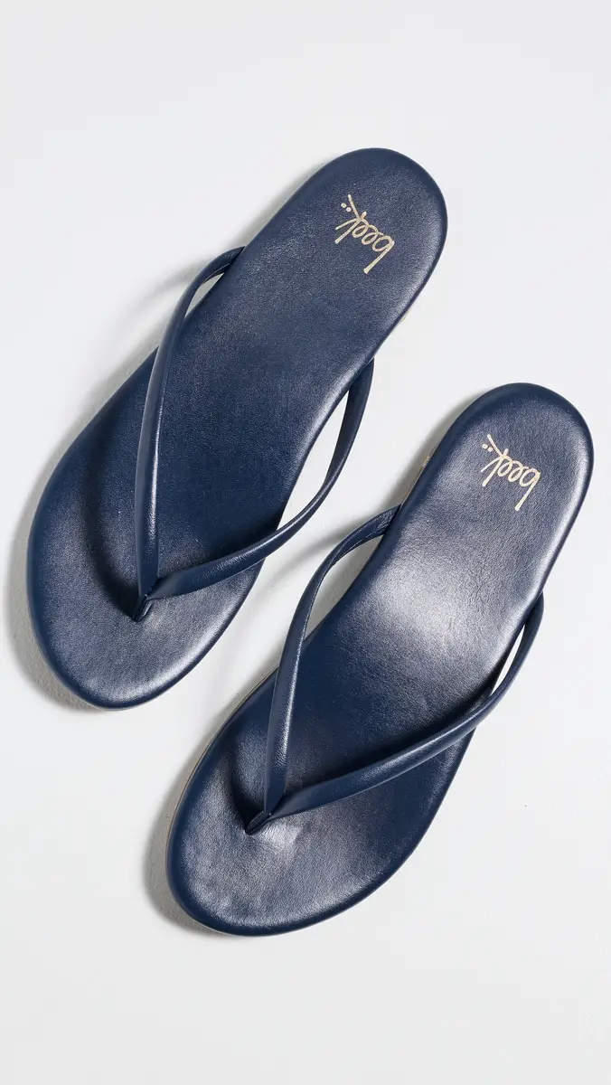 beek Sunbeam Flip Flops Navy | Thumbnail 5