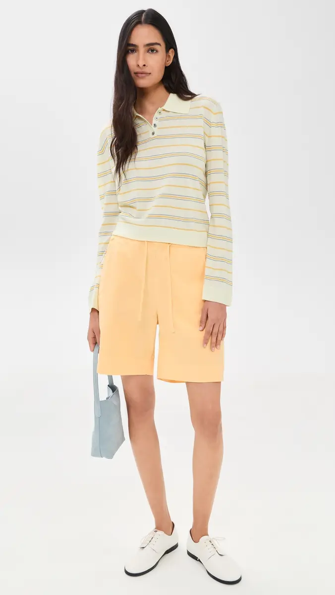 Leset James Stripe Polo oleil Stripe | Thumbnail 5 Leset James Stripe Polo oleil Stripe | Thumbnail 5