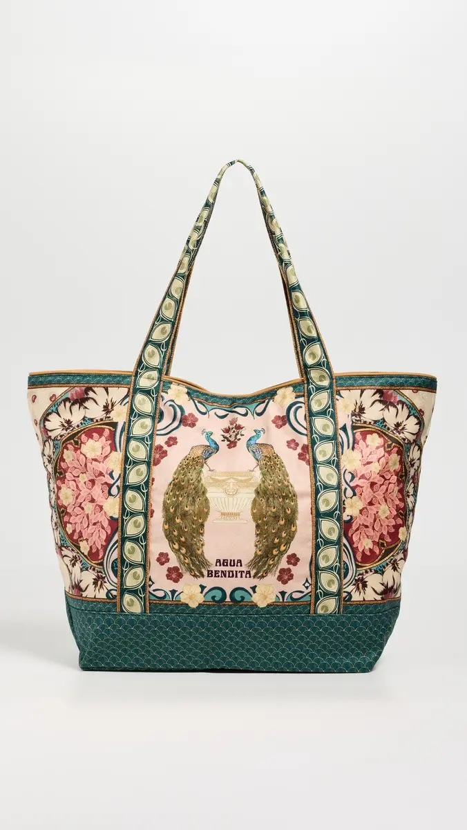 Agua Bendita Ace Plume Tote Bag Multi One Size | Thumbnail 2 Agua Bendita Ace Plume Tote Bag Multi One Size | Thumbnail 2