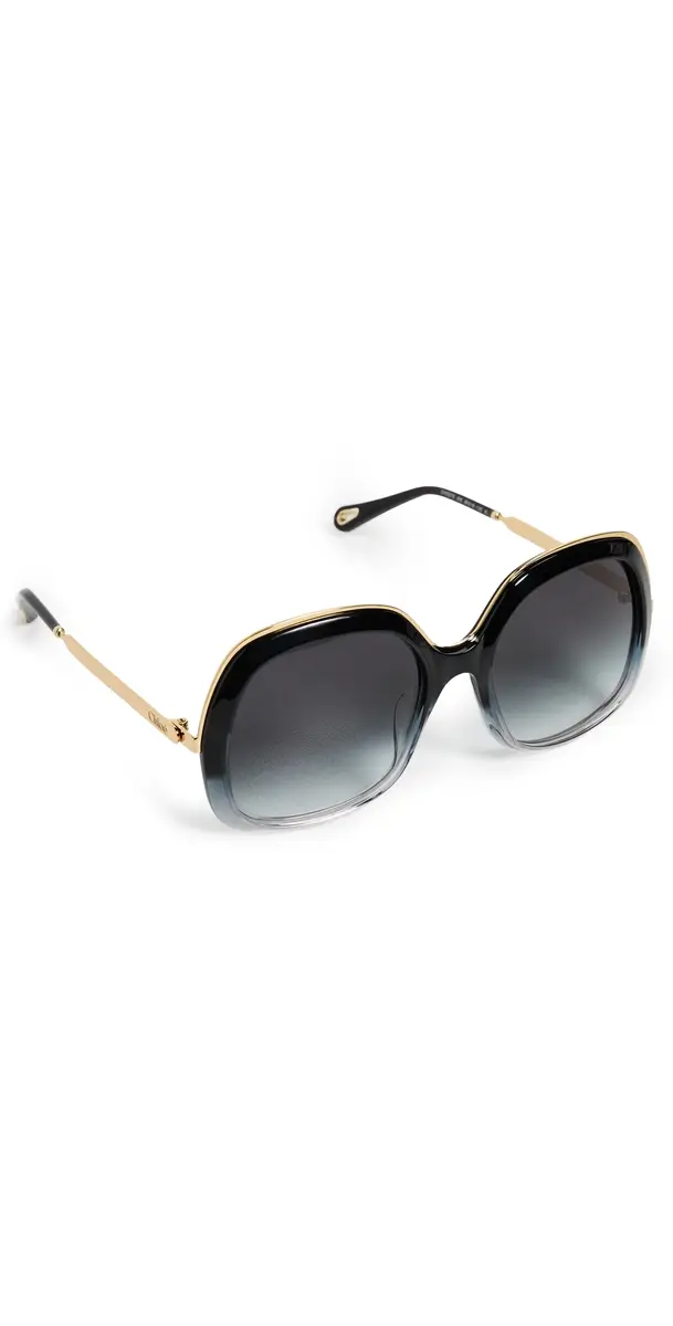 Chloé CH0327S Sunglasses Grey-Gold-Grey One Size | Image 1 Chloé CH0327S Sunglasses Grey-Gold-Grey One Size | Image 1
