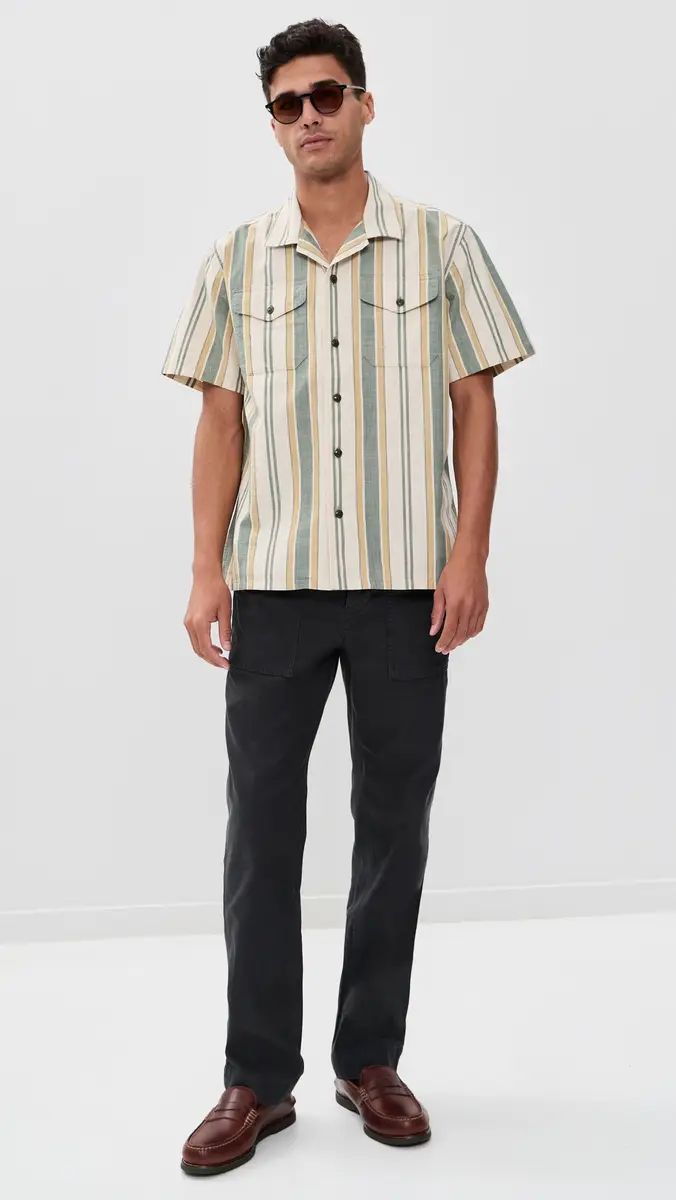 Filson Short Sleeve Chambray Camp Shirt | Thumbnail 5 Filson Short Sleeve Chambray Camp Shirt | Thumbnail 5