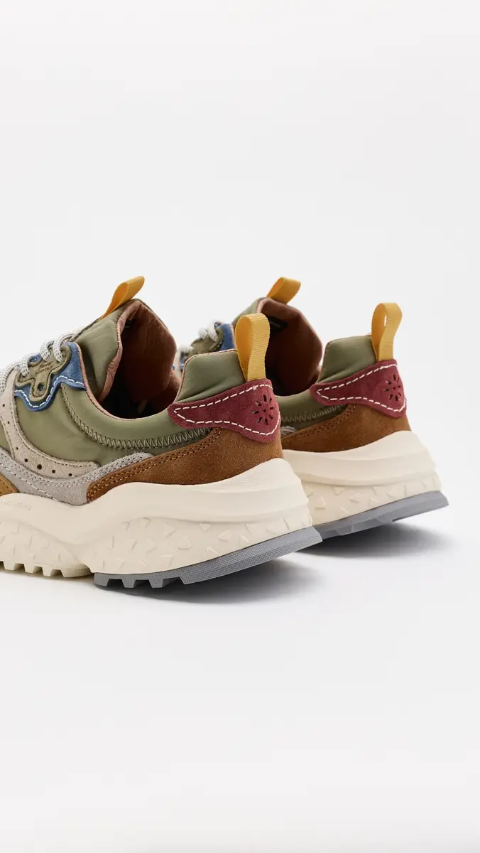 Flower Mountain Wave Sneakers Taupe Khaki | Thumbnail 3 Flower Mountain Wave Sneakers Taupe Khaki | Thumbnail 3