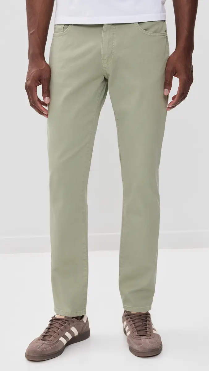WARP + WEFT Ams Slim Twill Pants Fossil | Thumbnail 2 WARP + WEFT Ams Slim Twill Pants Fossil | Thumbnail 2
