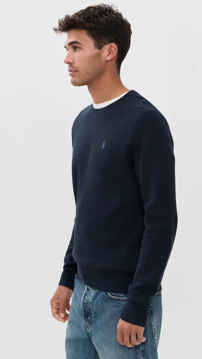 Polo Ralph Lauren Cotton Crewneck Sweater | Thumbnail 4 Polo Ralph Lauren Cotton Crewneck Sweater | Thumbnail 4