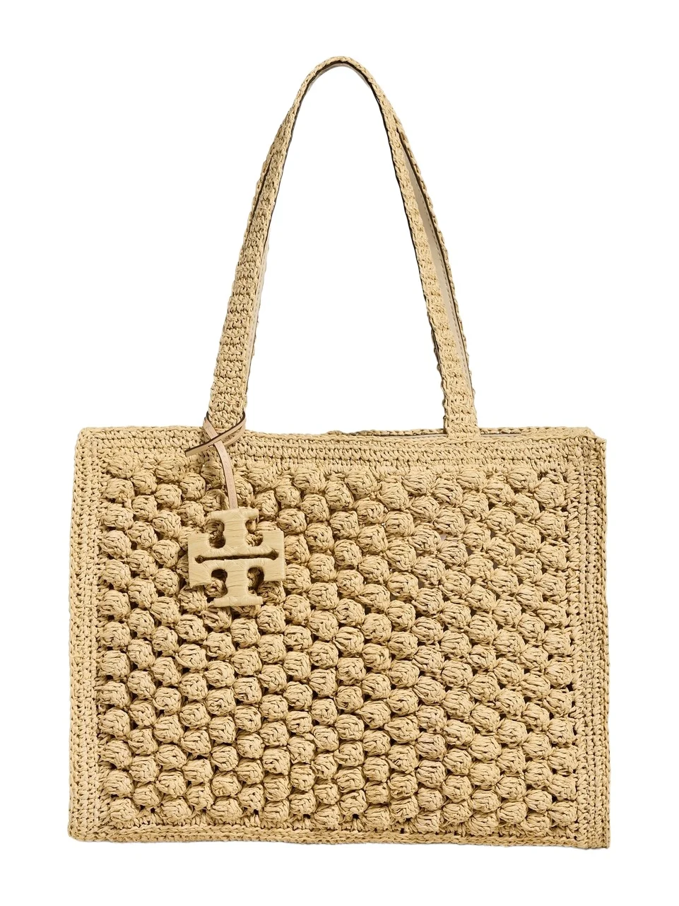 Ella Hand Crochet Popcorn Stitch Small Tote Bag Ella Hand Crochet Popcorn Stitch Small Tote Bag