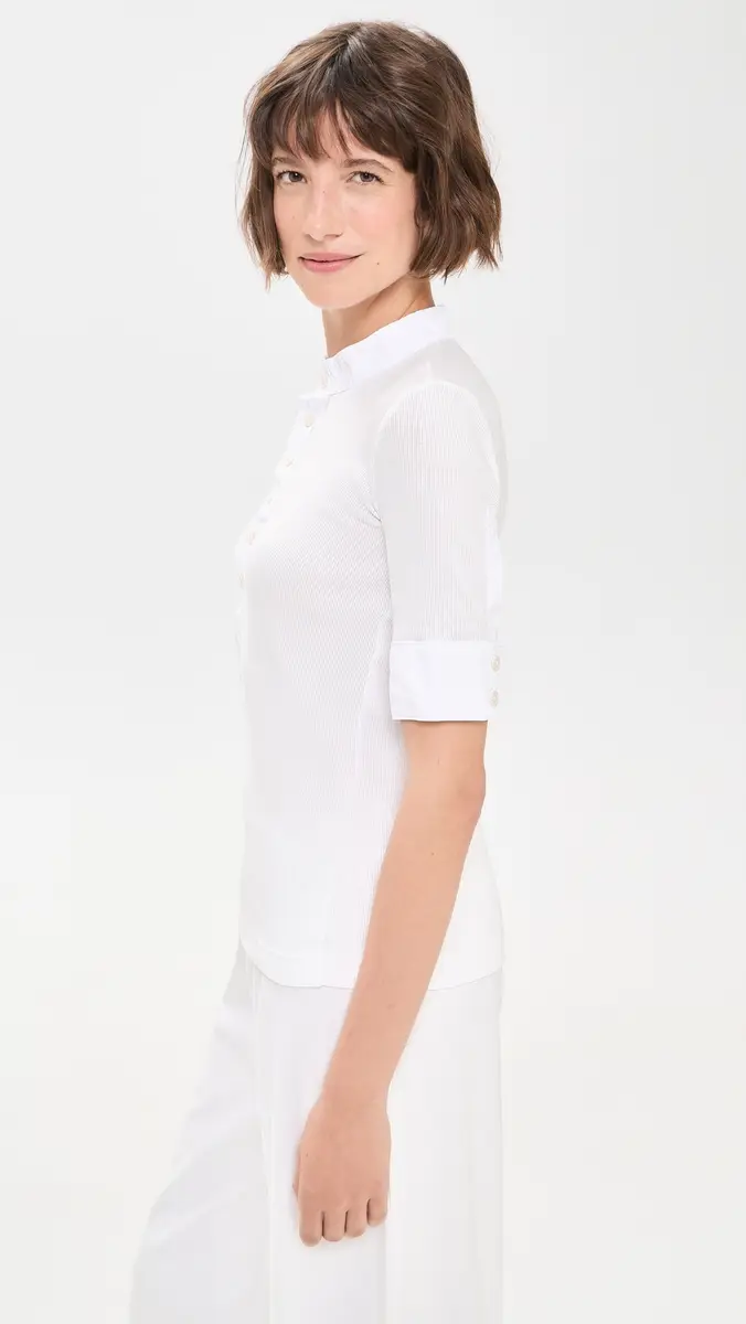 ALL THREE Maria Shirt White | Thumbnail 4 ALL THREE Maria Shirt White | Thumbnail 4