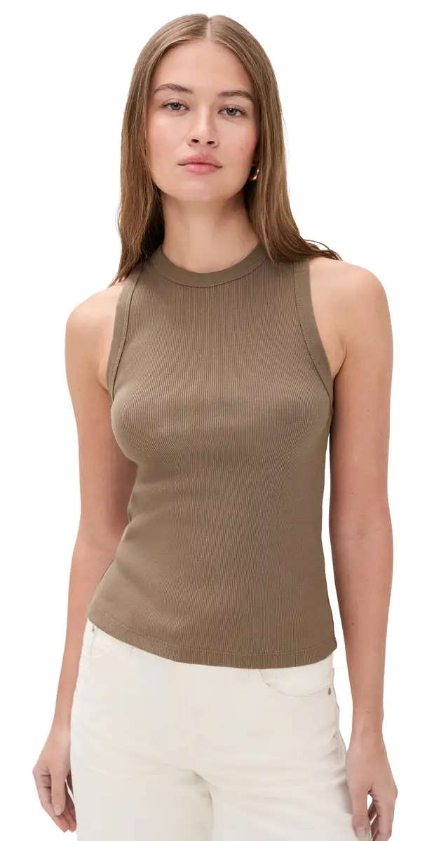 Sold Out NYC The Not So Basic Tank Stone | Image 1 Sold Out NYC The Not So Basic Tank Stone | Image 1